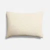 Brooklinen Woven Checkerboard Sham Set Size Euro In Ecru In Neutral