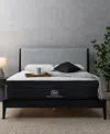 Brooklyn Bedding Select 14" Gel Memory Foam Hybrid Cushion Firm Tight Top Mattress In A Box In Transparent