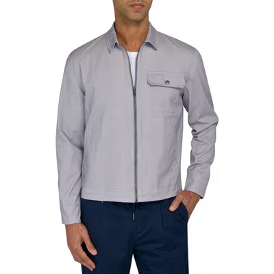 Brooklyn Brigade Brooklyn Bridge Jacket In Grey