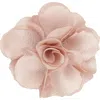 Brooklyn Brigade Floral Lapel Pin In Pale Blush