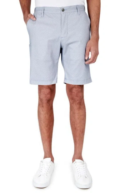 Brooklyn Brigade Garnet Medallion Print Shorts In Blue