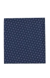 Brooklyn Brigade Geo Flower Cotton Pocket Square