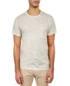 Brooklyn Brigade Men's Bushwick Slim-fit Abstract-print Pocket T-shirt In Tan
