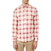 Brooklyn Brigade Nash Mandarin Long Sleeve Shirt In Multi