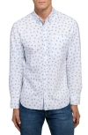 Brooklyn Brigade Pug Print Oxford Basic In White