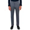 Brooklyn Brigade Slim Fit Straight Leg Performance Knit Dress Pants In Smoke
