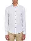Brooklyn Brigade Men's Dante Non-iron Performance Stretch Moisture-wicking Solid Button-down Shirt In White