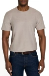 Brooklyn Brigade Solid Mapleton Luxe Cross Dyed T-shirt In Brown