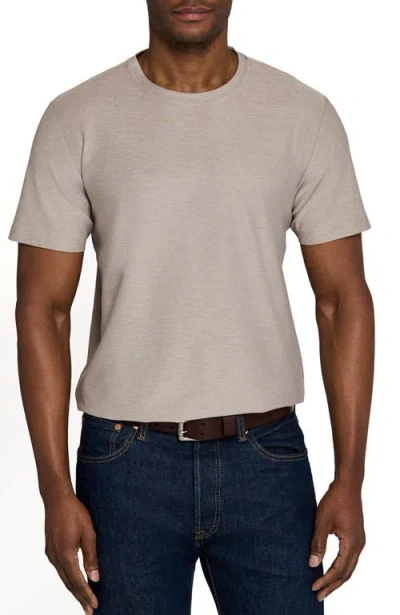 Brooklyn Brigade Solid Mapleton Luxe Cross Dyed T-shirt In Brown