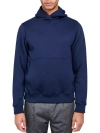 Brooklyn Brigade Solid Quilted Knit Hoodie In Navy