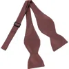 Brooklyn Brigade Solid Satin Bow Tie