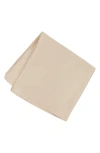 Brooklyn Brigade Solid Satin Pocket Square In Champagne
