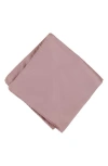 Brooklyn Brigade Solid Satin Pocket Square In Rose Quartz