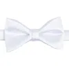 Brooklyn Brigade Solid Satin Pre-tied Bow Tie
