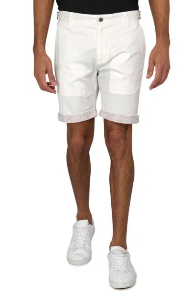 Brooklyn Brigade Solid Shorts In White