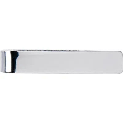 Brooklyn Brigade Solid Tie Clip In Metallic