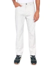 Brooklyn Brigade Speckled Print Cotton Stretch 5-pocket Pants In Khaki