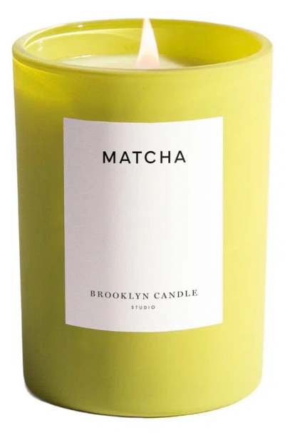 Brooklyn Candle Matcha Candle In Bright Green