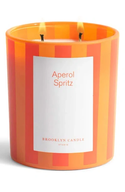 Brooklyn Candle Studio Aperol Spritz Candle In Orange
