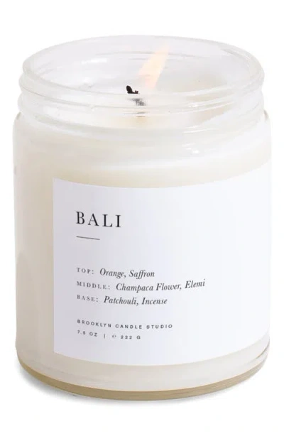 Brooklyn Candle Studio Bali Jar Candle In Transparent