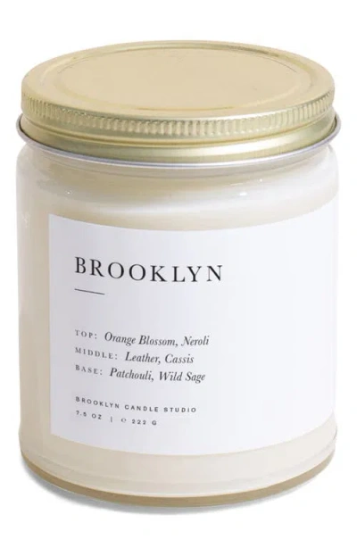 Brooklyn Candle Studio Brooklyn Jar Candle In White