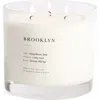 Brooklyn Candle Studio Brooklyn Xl 3-wick Candle In Gray