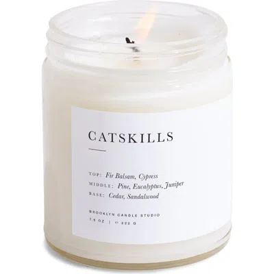 Brooklyn Candle Studio Catskills Jar Candle In Transparent