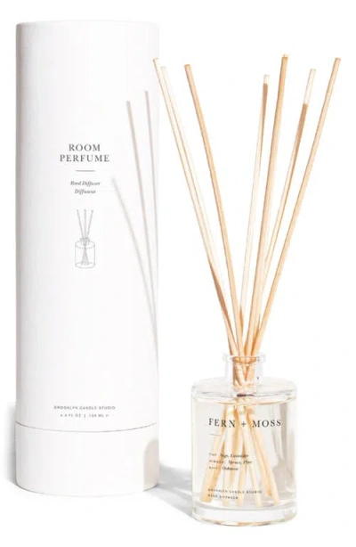 Brooklyn Candle Studio Fern + Moss Reed Diffuser In Brown