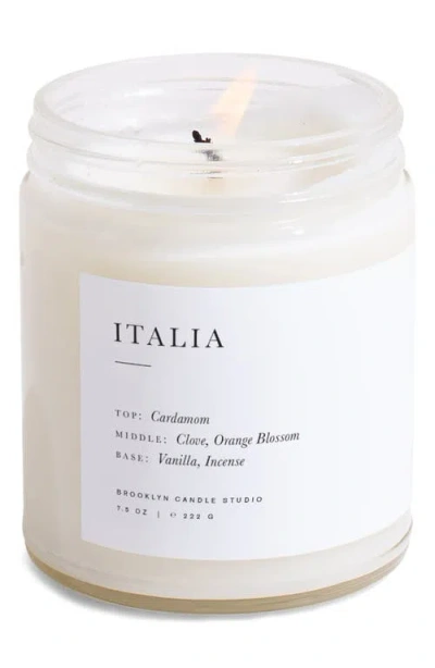 Brooklyn Candle Studio Italia Jar Candle In Transparent
