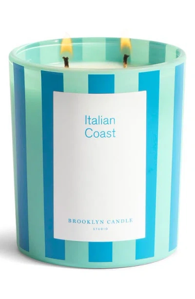 Brooklyn Candle Studio Italian Coast Candle In Blue