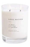 Brooklyn Candle Studio Love Potion Classic 2-wick Candle In Pink