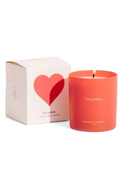 Brooklyn Candle Studio Love Potion Limited Edition Candle In Red