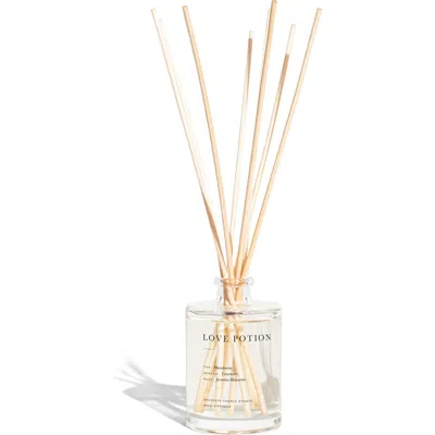 Brooklyn Candle Studio Love Potion Reed Diffuser In Pink