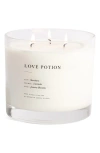 Brooklyn Candle Studio Love Potion Xl 3-wick Candle In Pink