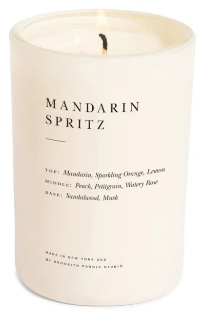 Brooklyn Candle Studio Mandarin Spritz Candle In White