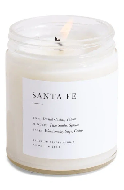 Brooklyn Candle Studio Santa Fe Jar Candle In Transparent