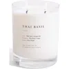 Brooklyn Candle Studio Thai Basil 2-wick Candle In White