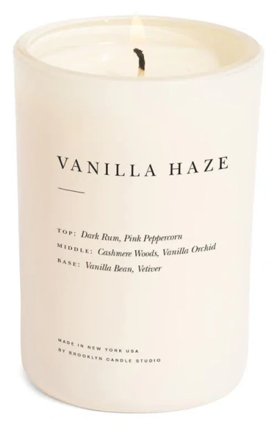 Brooklyn Candle Studio Vanilla Haze Candle In Neutral