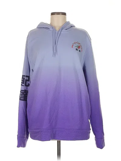 Pre-owned Brooklyn Cloth Mfg. Co. Pullover Hoodie In Purple