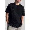 Brooklyn Industries Basic Cotton T-shirt In Black