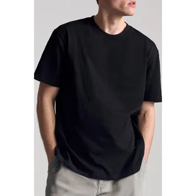 Brooklyn Industries Basic Cotton T-shirt In Black