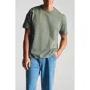 Brooklyn Industries Basic Cotton T-shirt In Green