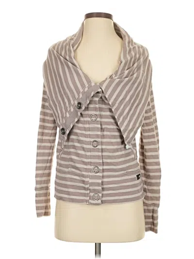 Pre-owned Brooklyn Industries Cardigan Sweater In Gray