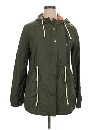 Pre-owned Brooklyn Industries Cardigan Sweater In Green