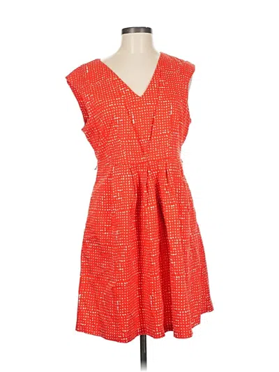 Pre-owned Brooklyn Industries Cocktail Dress In Red