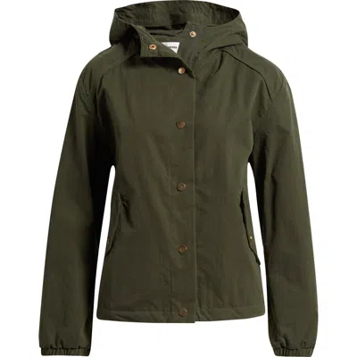 Brooklyn Industries Deep Depths Hooded Jacket In Green