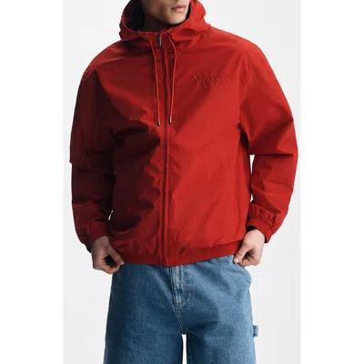 Brooklyn Industries Emboldened Hooded Jacket In Brown