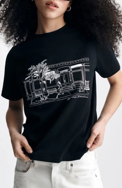 Brooklyn Industries Graphic T-shirt In Black