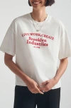 Brooklyn Industries Live, Work, Create Graphic T-shirt In White
