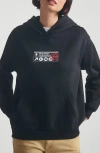 Brooklyn Industries Live Work Create Hoodie In Black